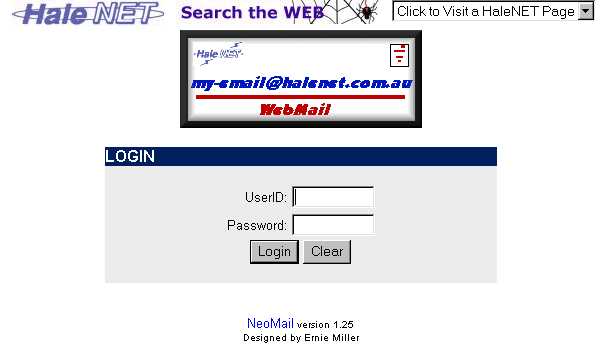 Halenet Webmail Images